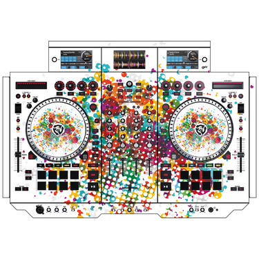 dj-skins Numark NS 7 III Skin ROUNDHOUSE